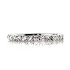 Mark Broumand 0.85 Carat Round Brilliant Cut Diamond Wedding Band
