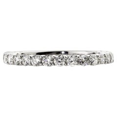 Mark Broumand 0.85 Carat Round Brilliant Cut Diamond Wedding Band