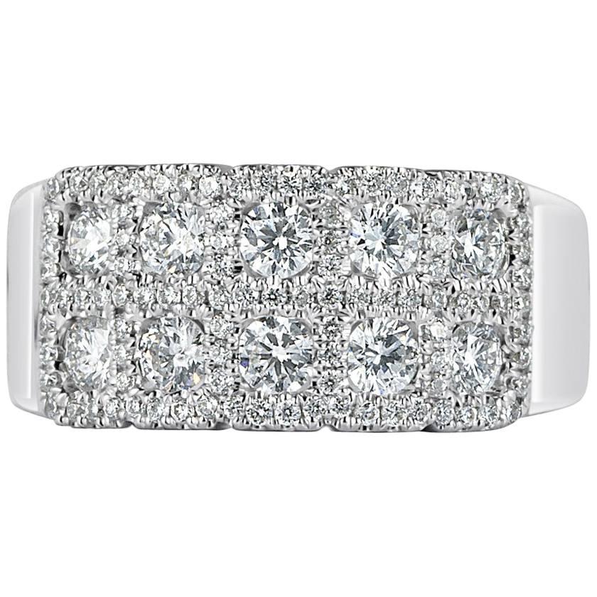 Ring mit 1,05 Karat rundem Diamanten im Brillantschliff von Broumand