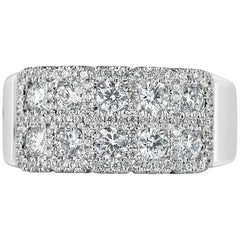 Mark Broumand 1.05 Carat Round Brilliant Cut Diamond Ring