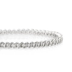 Mark Broumand 1.10 Carat Round Brilliant Cut Diamond Bracelet