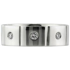 Mark Broumand 1.20 Carat Round Brilliant Cut Diamond Eternity Band