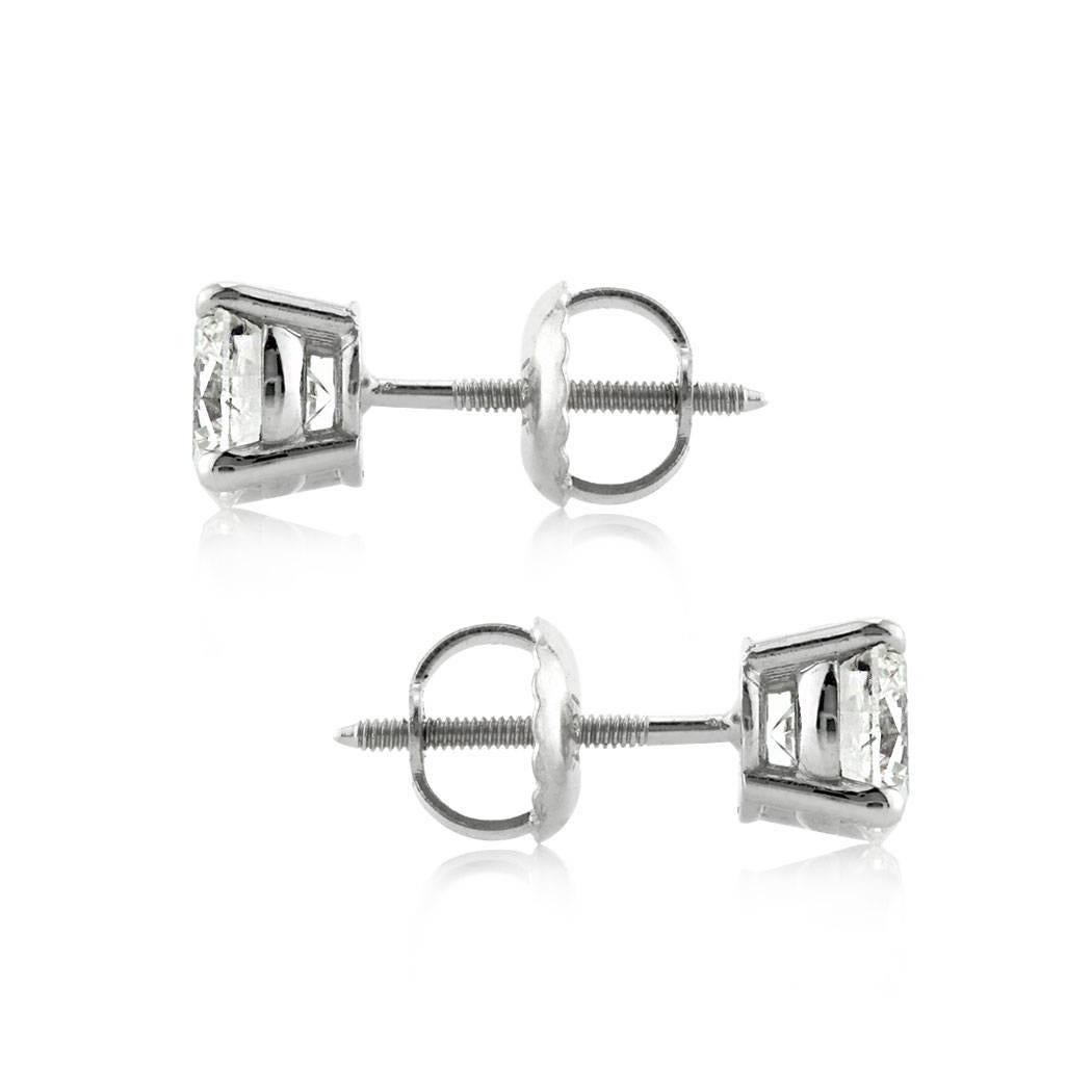 1 carat diamond stud earrings aventura