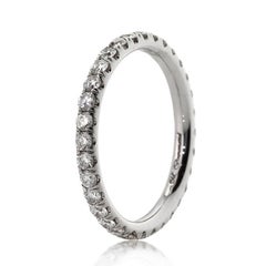 Mark Broumand 1.25 Carat Round Brilliant Cut Diamond Eternity Band