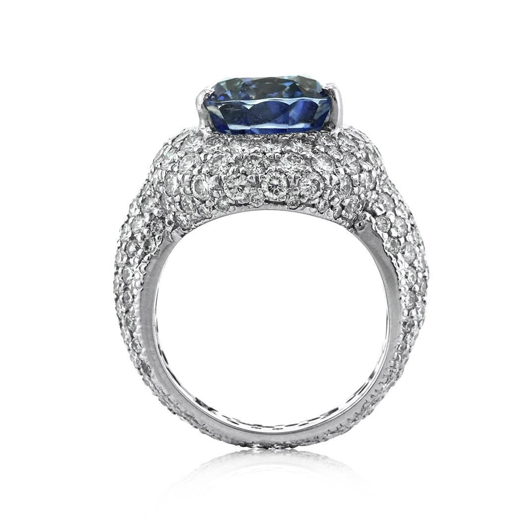 sapphire right hand ring