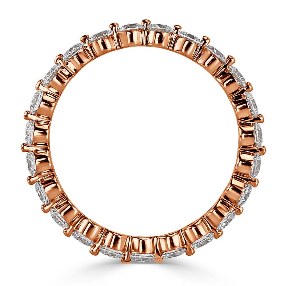 single prong eternity band