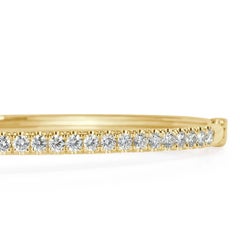 Mark Broumand 1.45 Carat Round Brilliant Cut Diamond in 14 Karat Yellow Gold