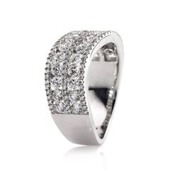 Mark Broumand 1.85 Carat Round Brilliant Cut Diamond Ring