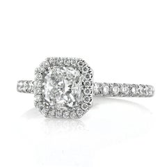Mark Broumand 1.86 Carat Radiant Cut Diamond Engagement Ring
