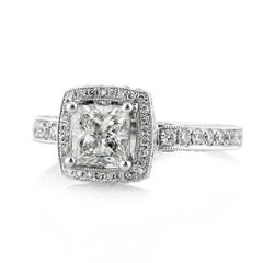 Mark Broumand 1,86 Karat Diamant-Verlobungsring mit Prinzessinnenschliff