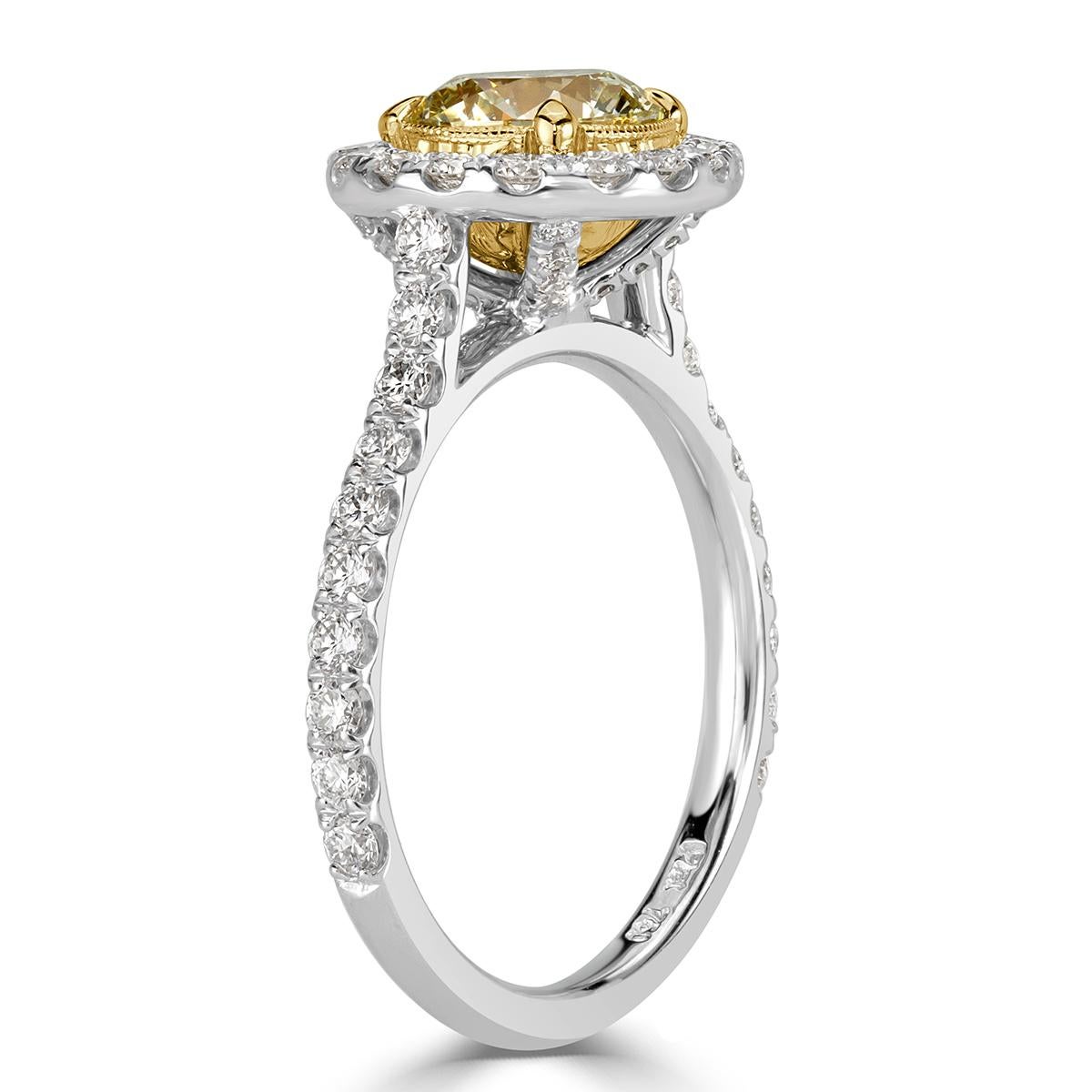 paris fury yellow diamond ring cost
