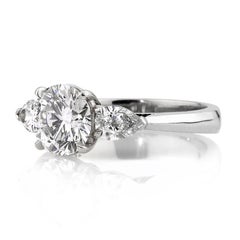 Mark Broumand 2.27 Carat Round Brilliant Cut Diamond Engagement Ring