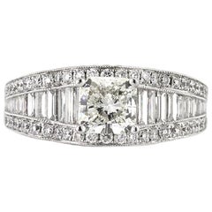Mark Broumand 2.29 Carat Radiant Cut Diamond Engagement Ring Mark Broumand 2.29 Carat Radiant Cut Diamond Engagement Ring