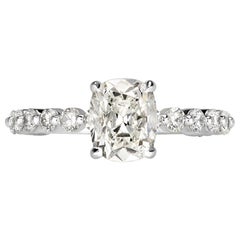 Mark Broumand, anello di fidanzamento con diamante Old Mine Cut da 2.33 carati