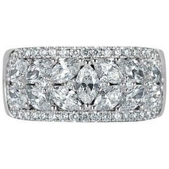 Mark Broumand 2.40 Carat Round Brilliant Cut Diamond Right-Hand Ring