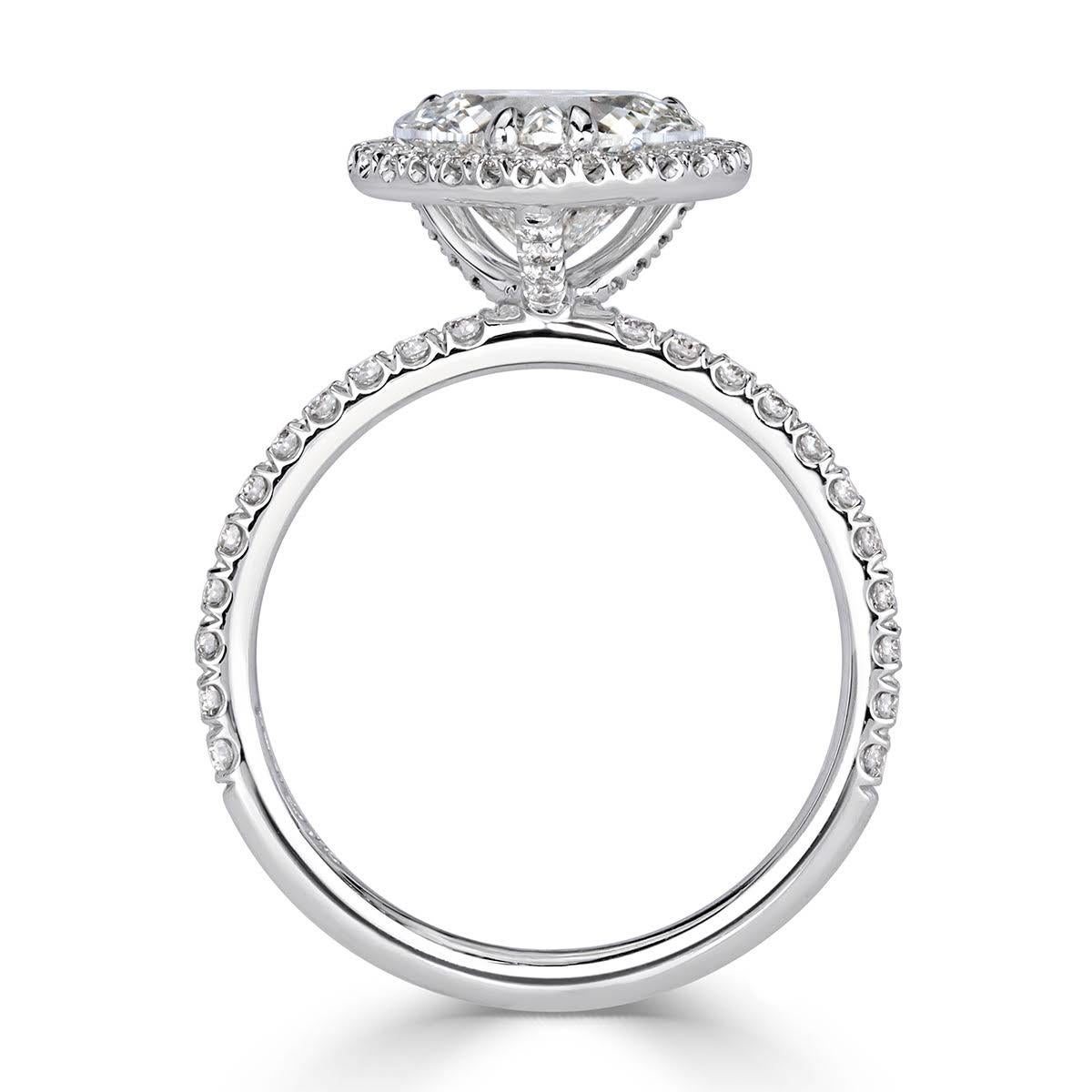4 carat heart shaped diamond ring