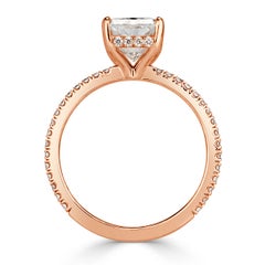 Mark Broumand 2.90 Carat Radiant Cut Diamond Engagement Ring
