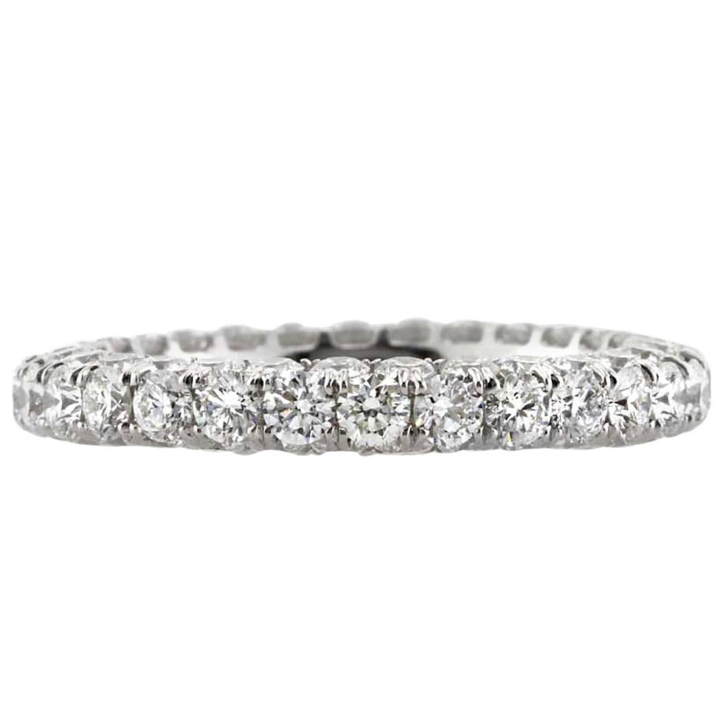 Mark Broumand - Fascia a tre lati con diamante rotondo taglio brillante da 3,25 carati