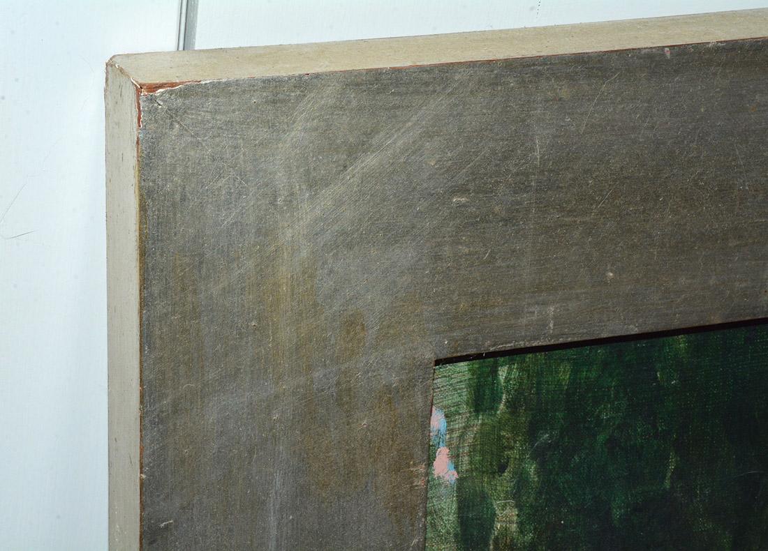 Mark Bullen -- Oil on Canvas -- Pergola For Sale 3