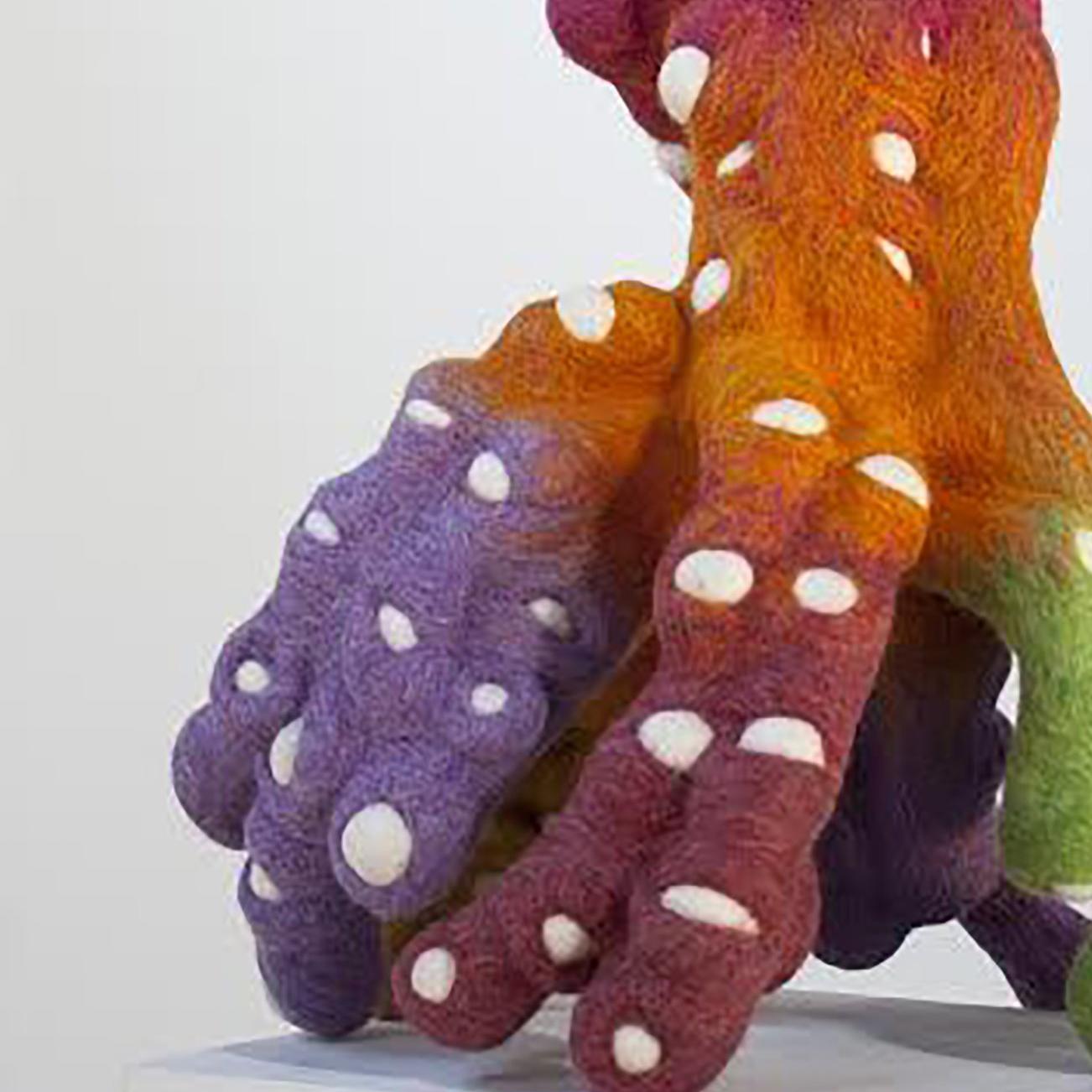 Creamcilces and Fruit Loops - Surrealist Sculpture by Mark Burt