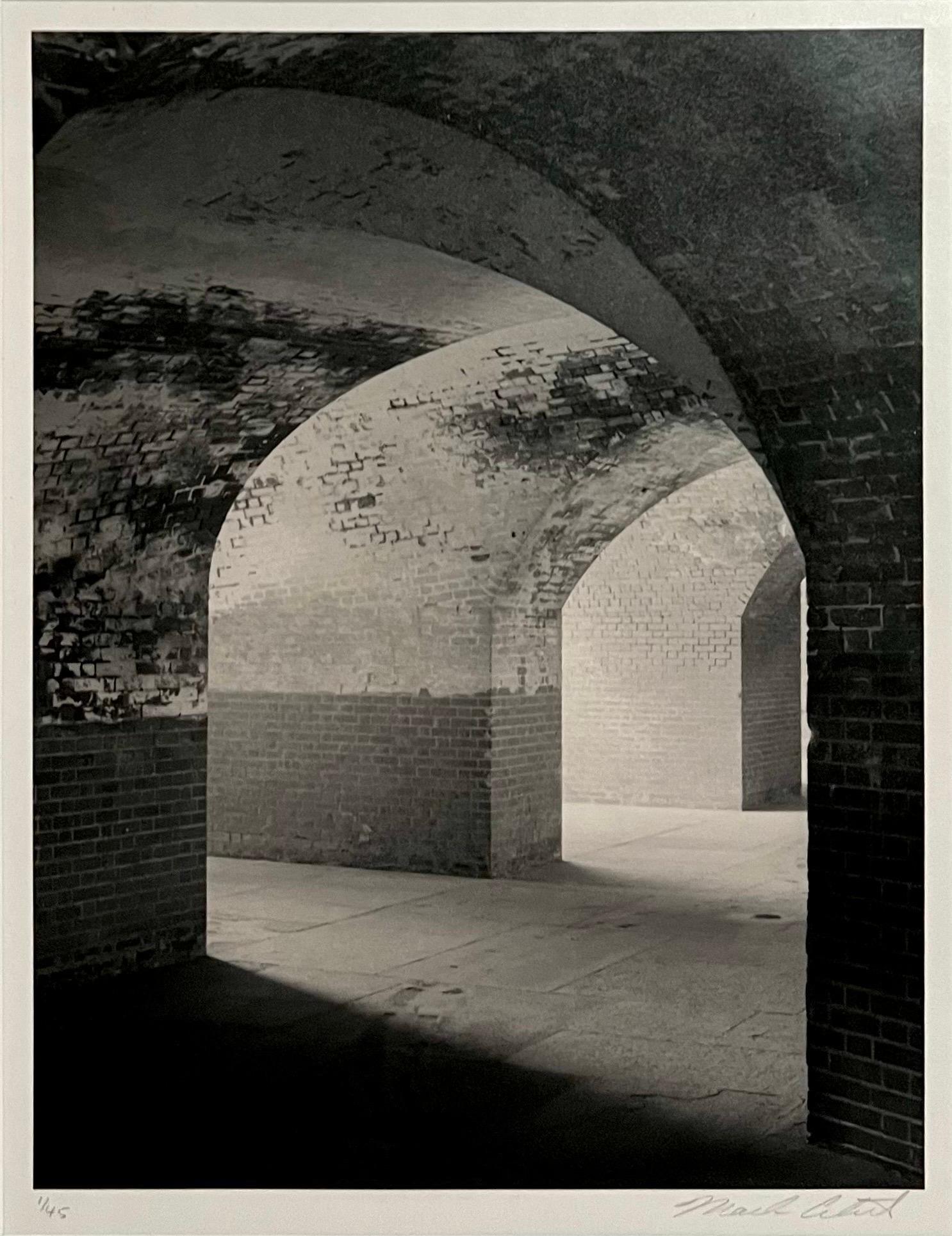 Architektonische Gelatinesilberdruck Pergamentfotografie Mark Ciret Vintage Foto im Angebot 3