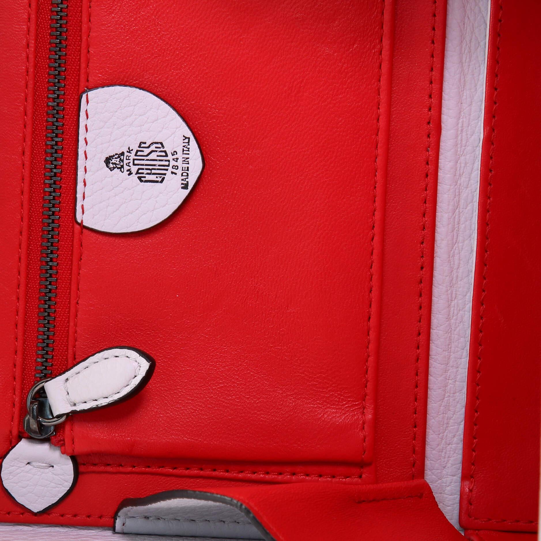 Mark Cross Grace Box Bag Leather Small For Sale 2