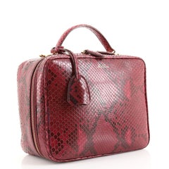 Mark Cross Laura Crossbody Bag Python Medium