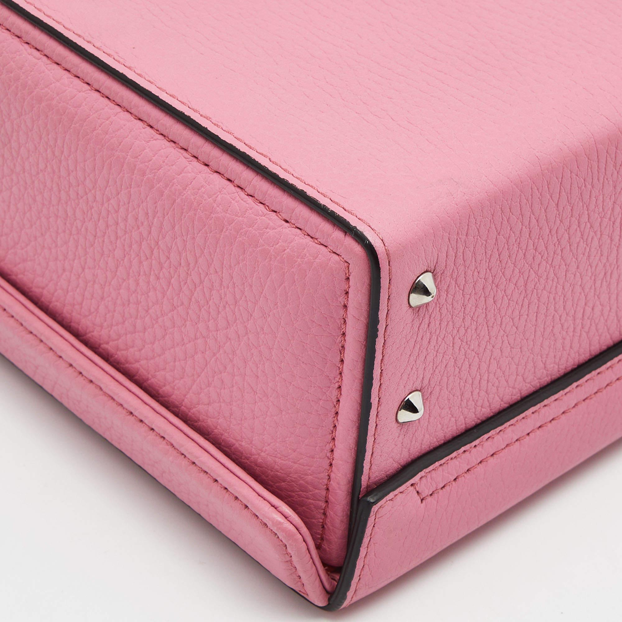 Women's Mark Cross Light Pink Leather Grace Box Bag