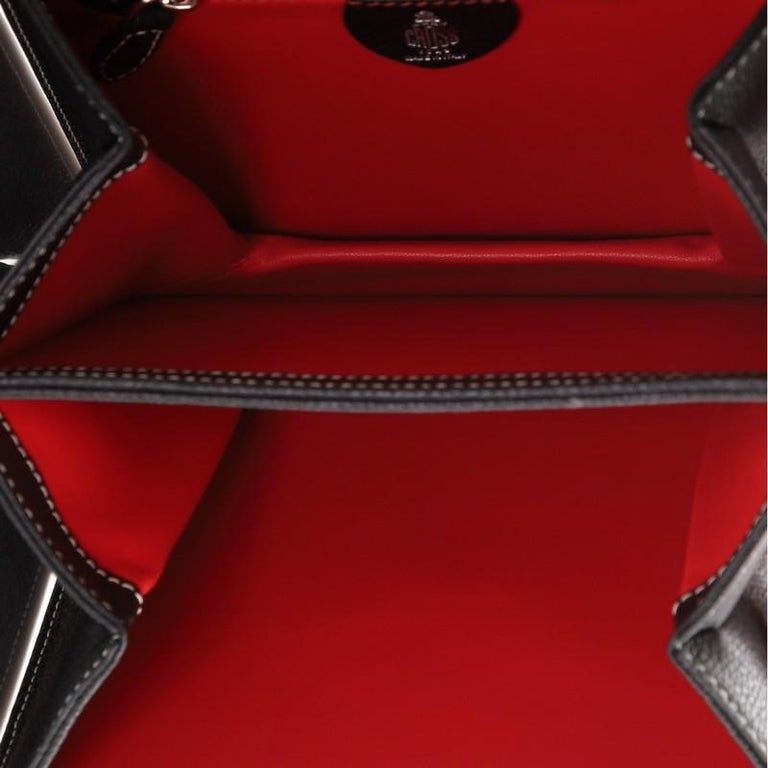 Mark Cross Uptown Top Handle Bag Leather at 1stDibs