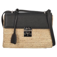 Mark Cross Women Beige, Black Eco-Friendly Fabric