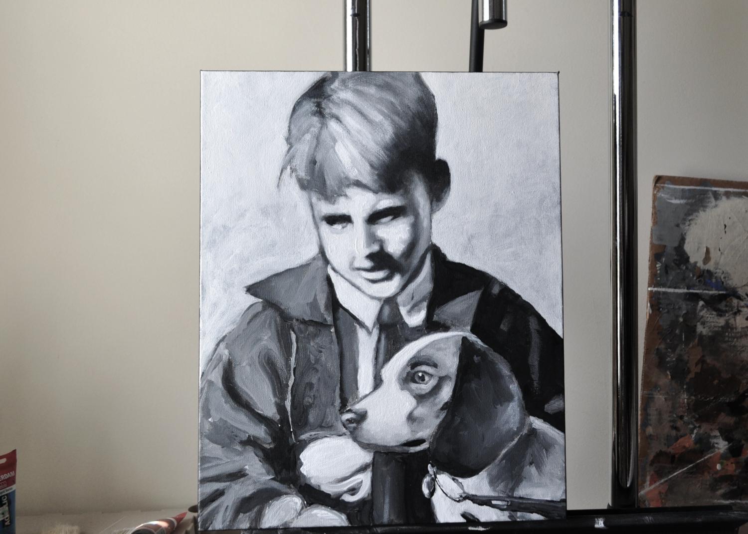 31 de marzo de 1964, Pintura original - Painting Contemporáneo de Mark Cudd