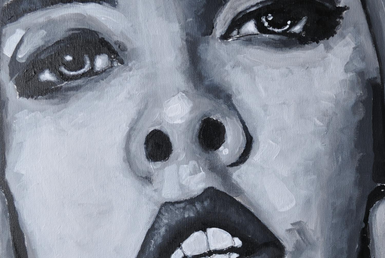I Need to Put a Day in Between Lovers, Original Painting For Sale 1