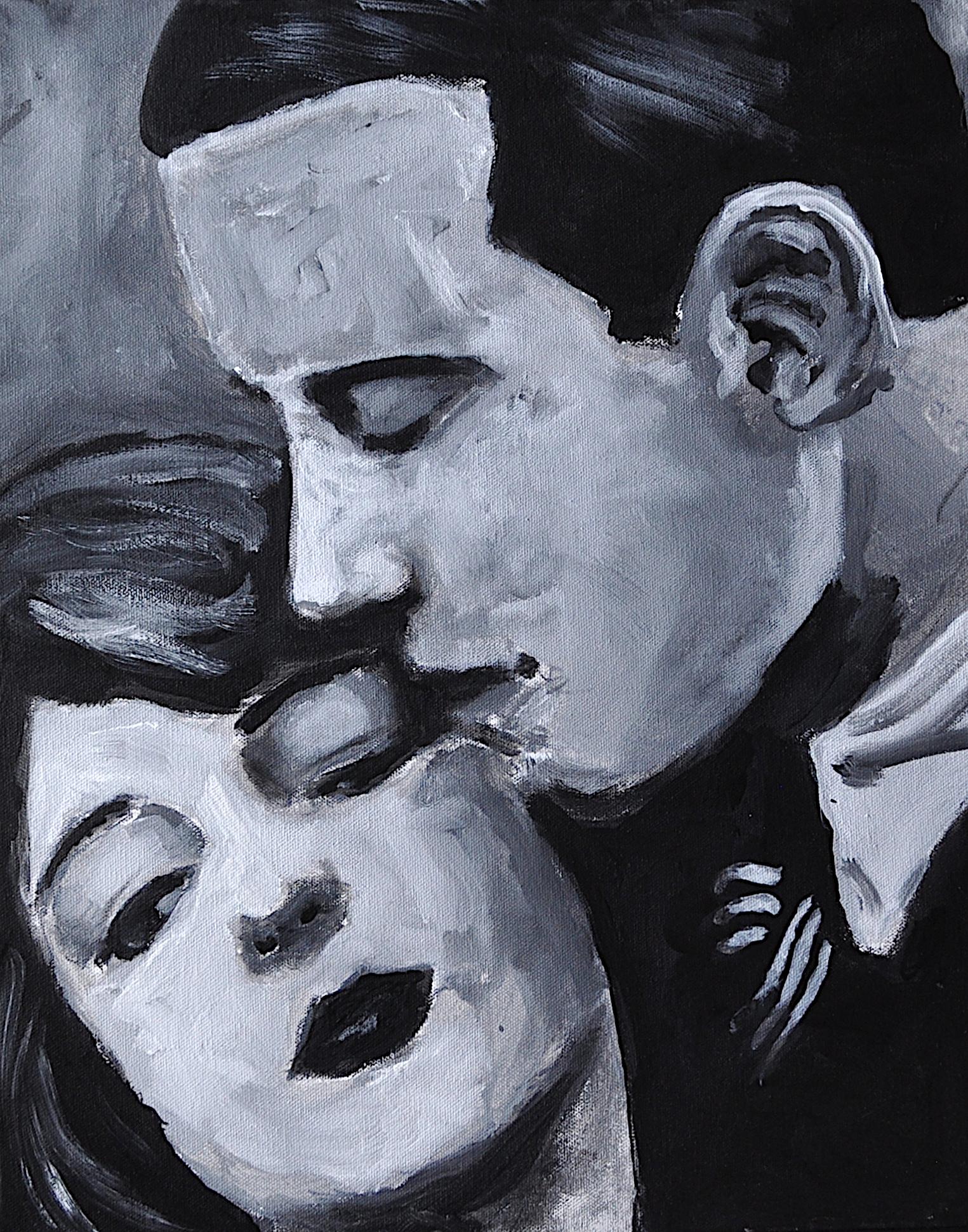 Figurative Painting de Mark Cudd - 2 de enero de 1998 (Serie 98-99), Pintura original