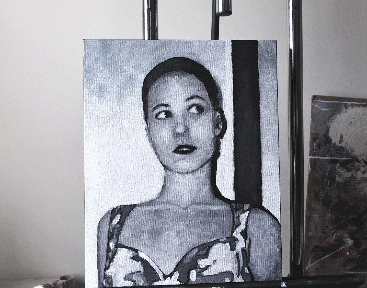 9 de marzo de 1998 (Serie 98-99), Pintura original - Painting Realista de Mark Cudd