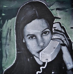 Der Telefonanruf und was sie sagte (Serie 98-99), Originalgemälde