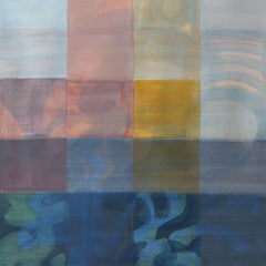 Acquacoltura 3, Pittura, Acrilico su carta acquerellata