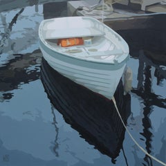 Camden Harbor, Painting, Oil on Canvas