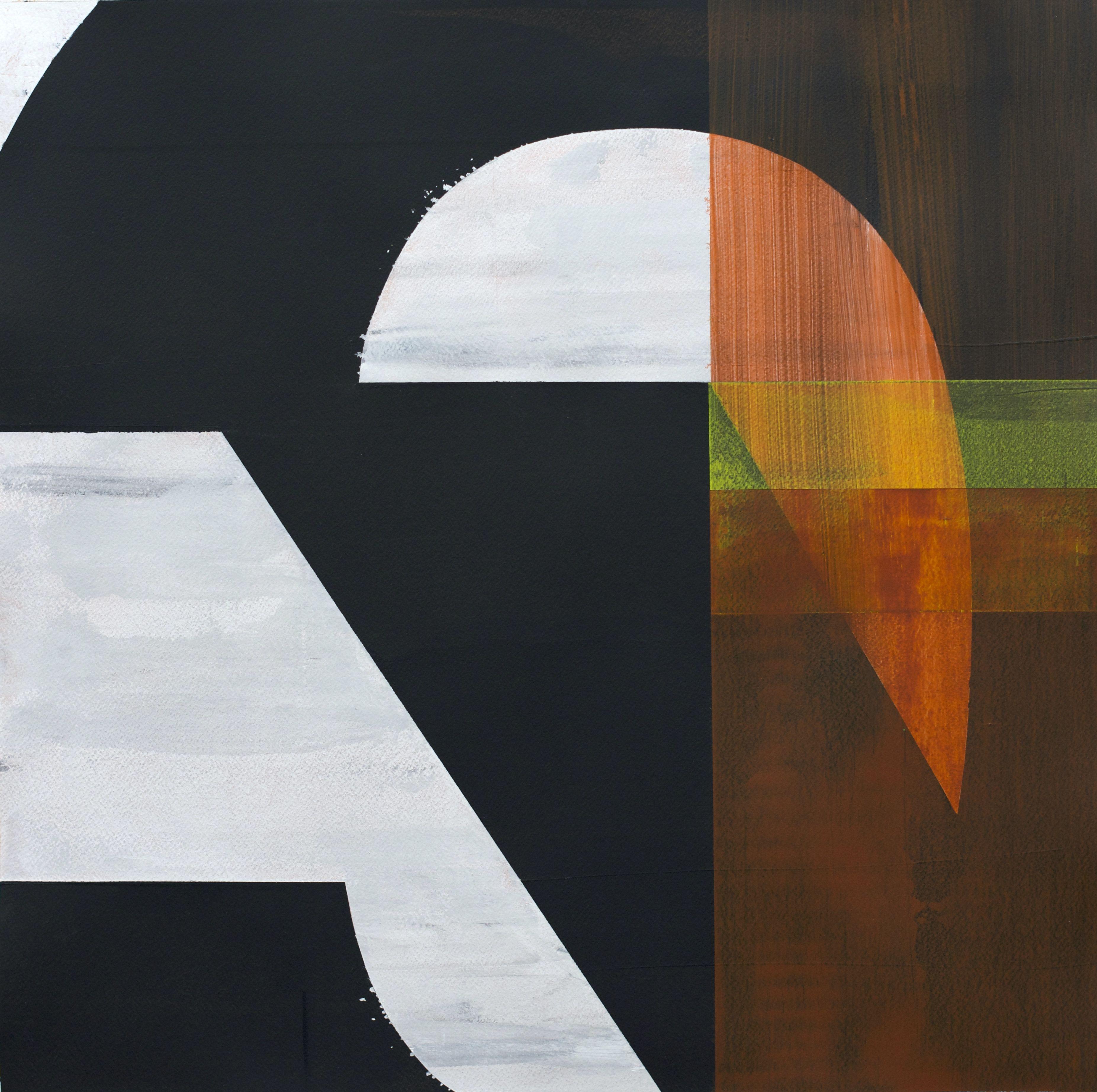 Abstract Painting de Mark David Smith - Piedra de toque, Pintura, Acrílico sobre papel de acuarela