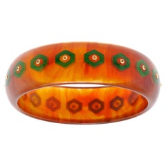Bracciale Catalin di Mark Davis con granati spessartite