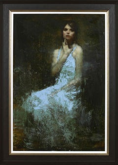 'Study for Hannah' by contemporary British artist Mark Demsteader