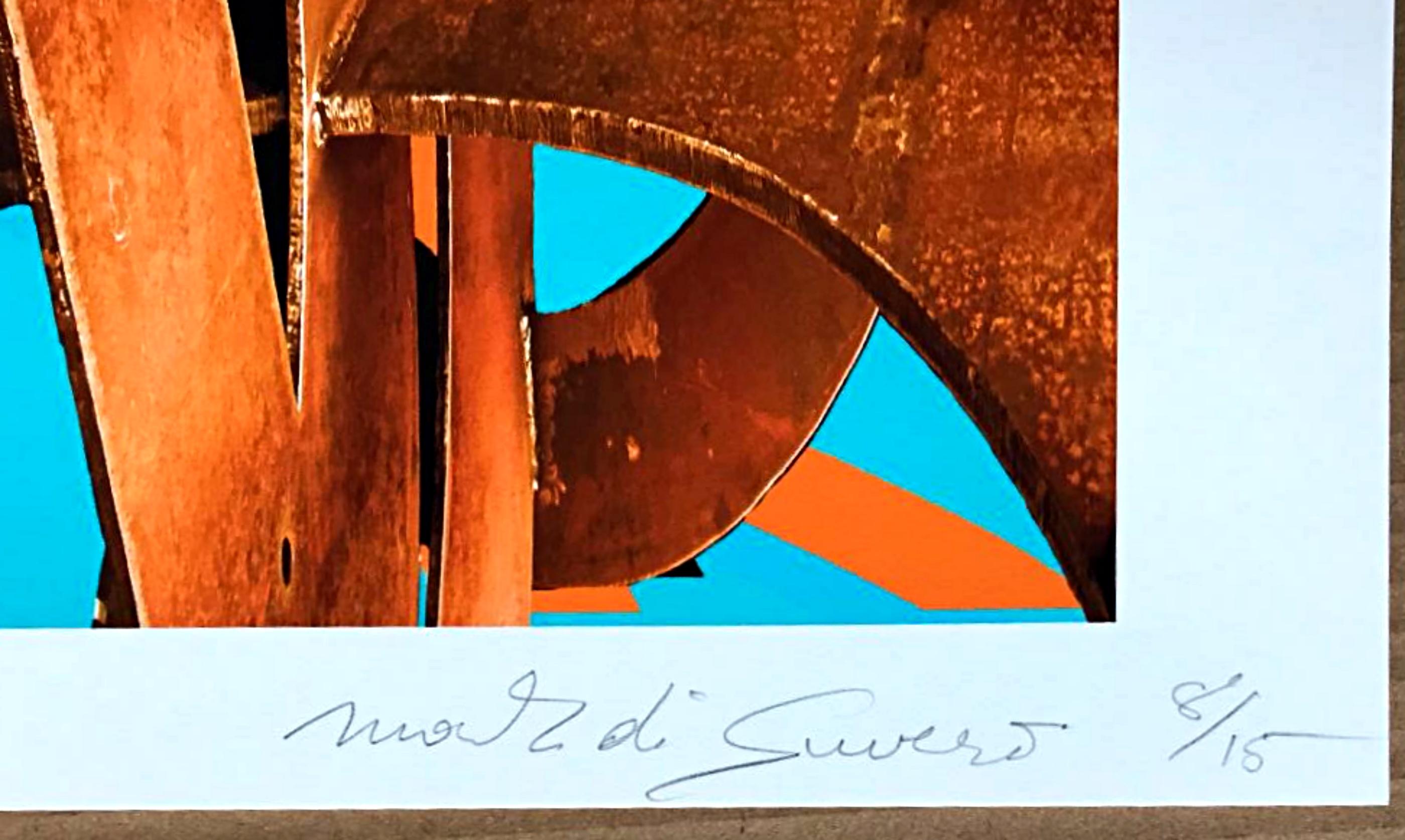Papillon, signed Abstract Expressionist print Lt of only 15 by renowned sculptor - Print by Mark di Suvero