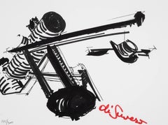 Ohne Titel -- Siebdruck von Mark di Suvero