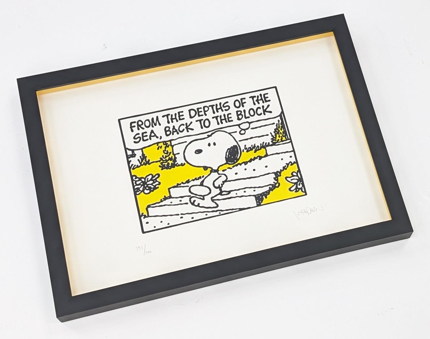 Back to the Block - Snoop Dogg (framed hand signed screen print) - Street Art Print by Mark Drew