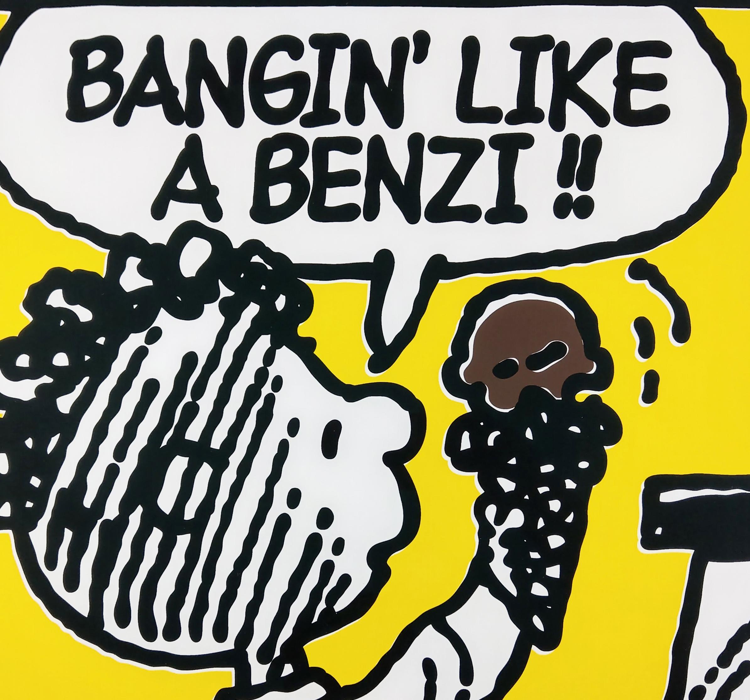 Benzi (Ghostface Killah) por Mark Drew, Impresión de arte urbano callejero en venta 1