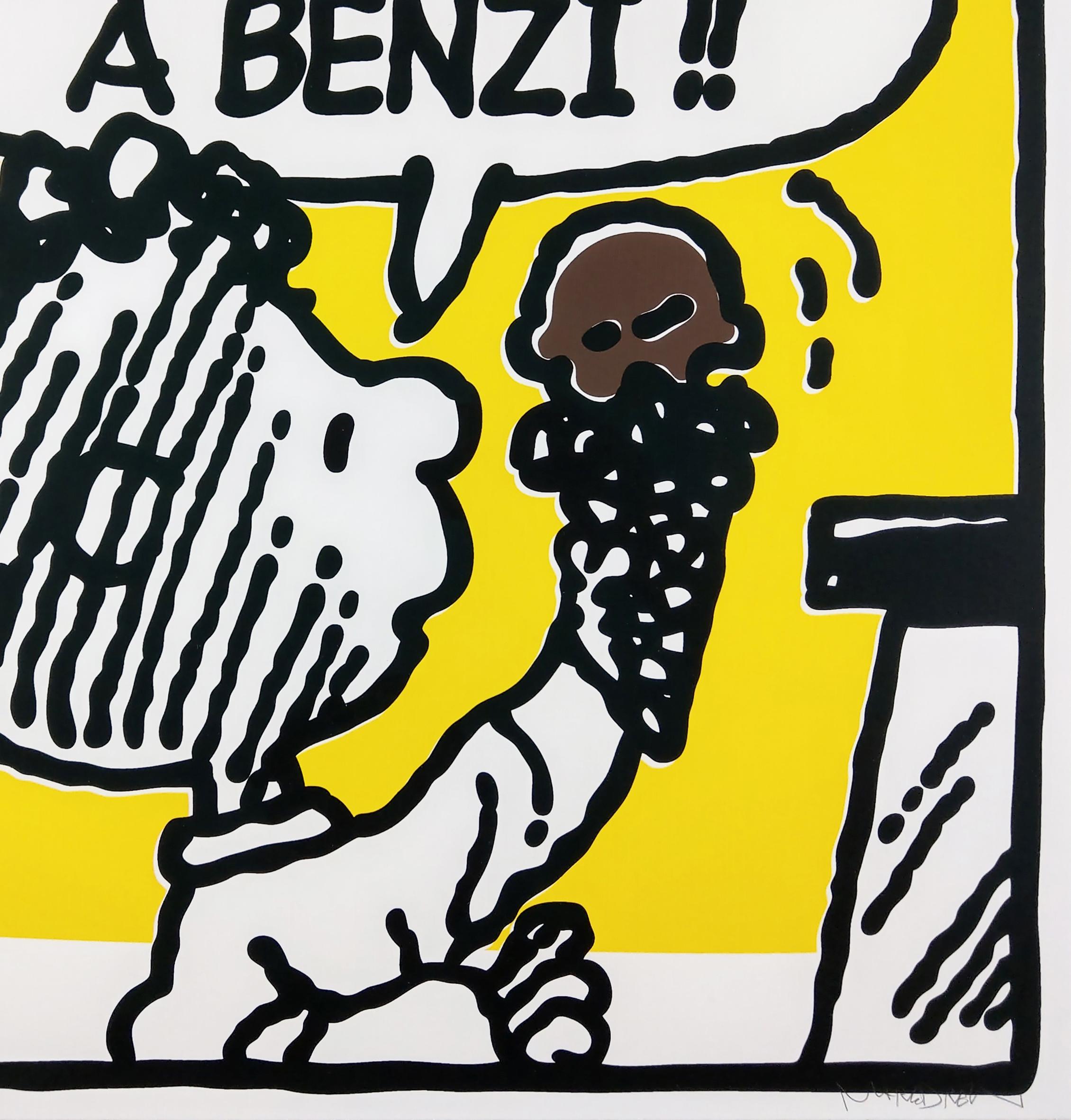 Benzi (Ghostface Killah) por Mark Drew, Impresión de arte urbano callejero en venta 2