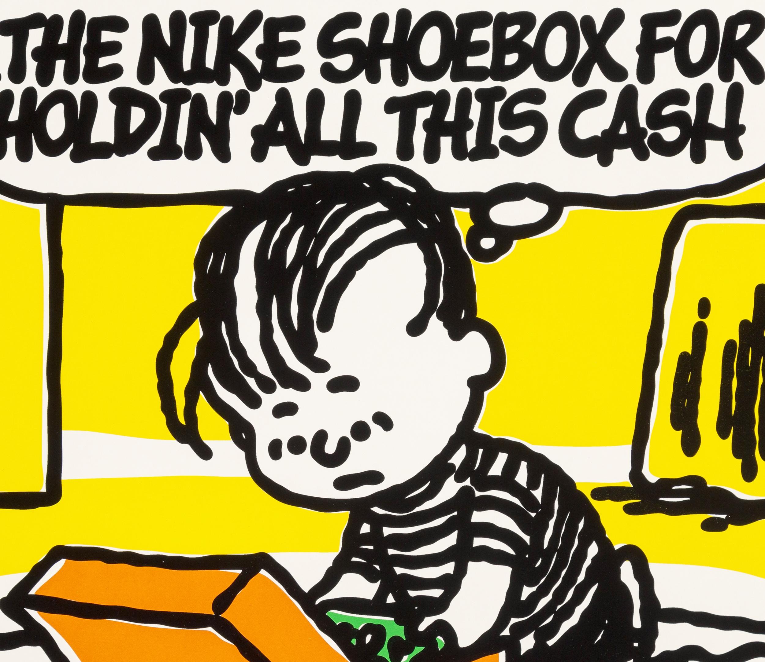 nike shoe box drawing
