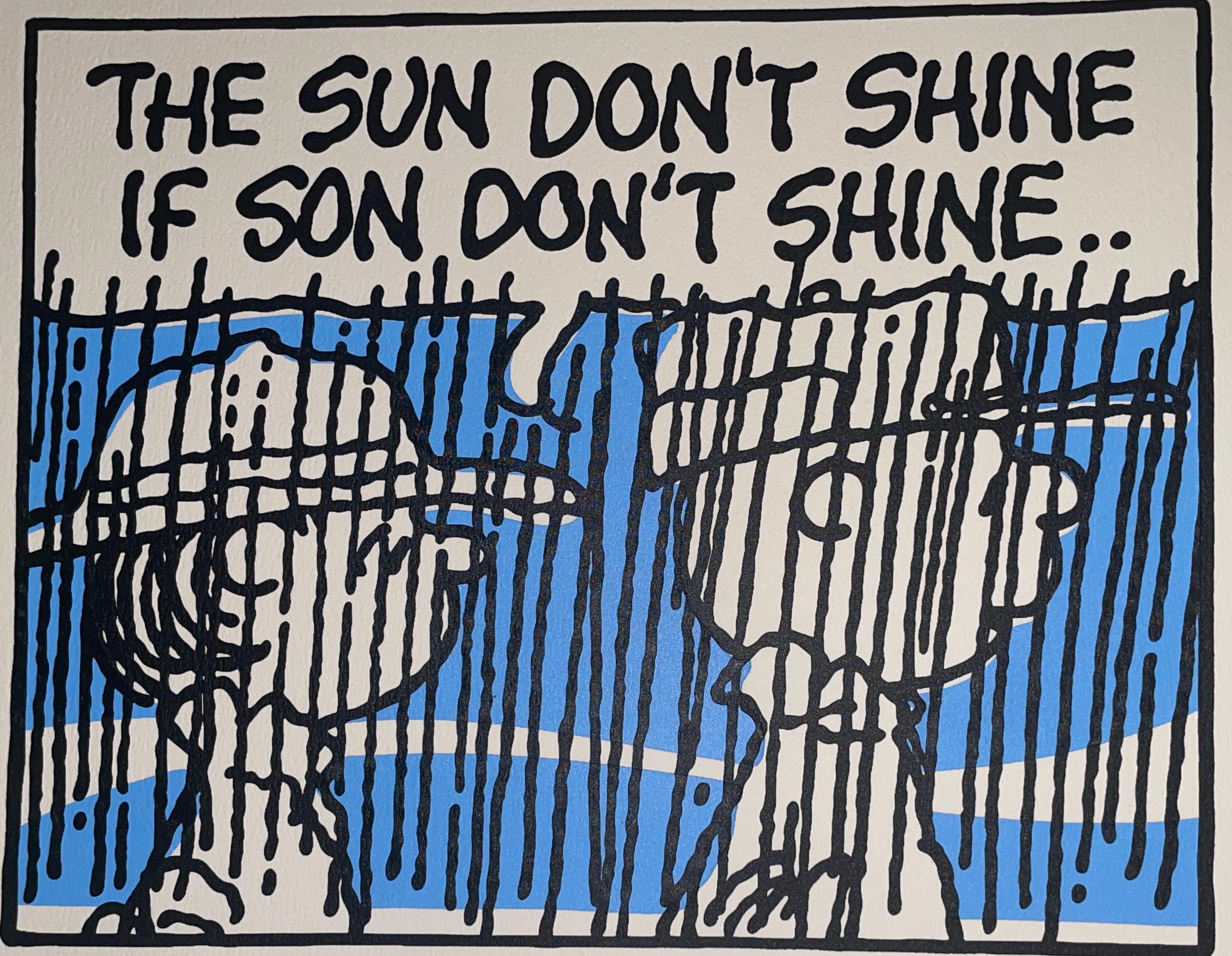Mark Drew
Mark Drew Screen print Jay-Z The Takeover “The Sun Don’t Shine, If Son Don’t Shine” Contemporary Street Art, 2023
Screen Print on fine art paper
16 1/2 × 11 7/10 in | 41.9 × 29.7 cm
Edition of 200

Materials:
Screen Print on fine art