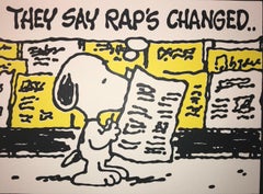 Mark Drew "They Say Rap's Changed" Print Dr. Dre & Sérigraphie Snoop Dog
