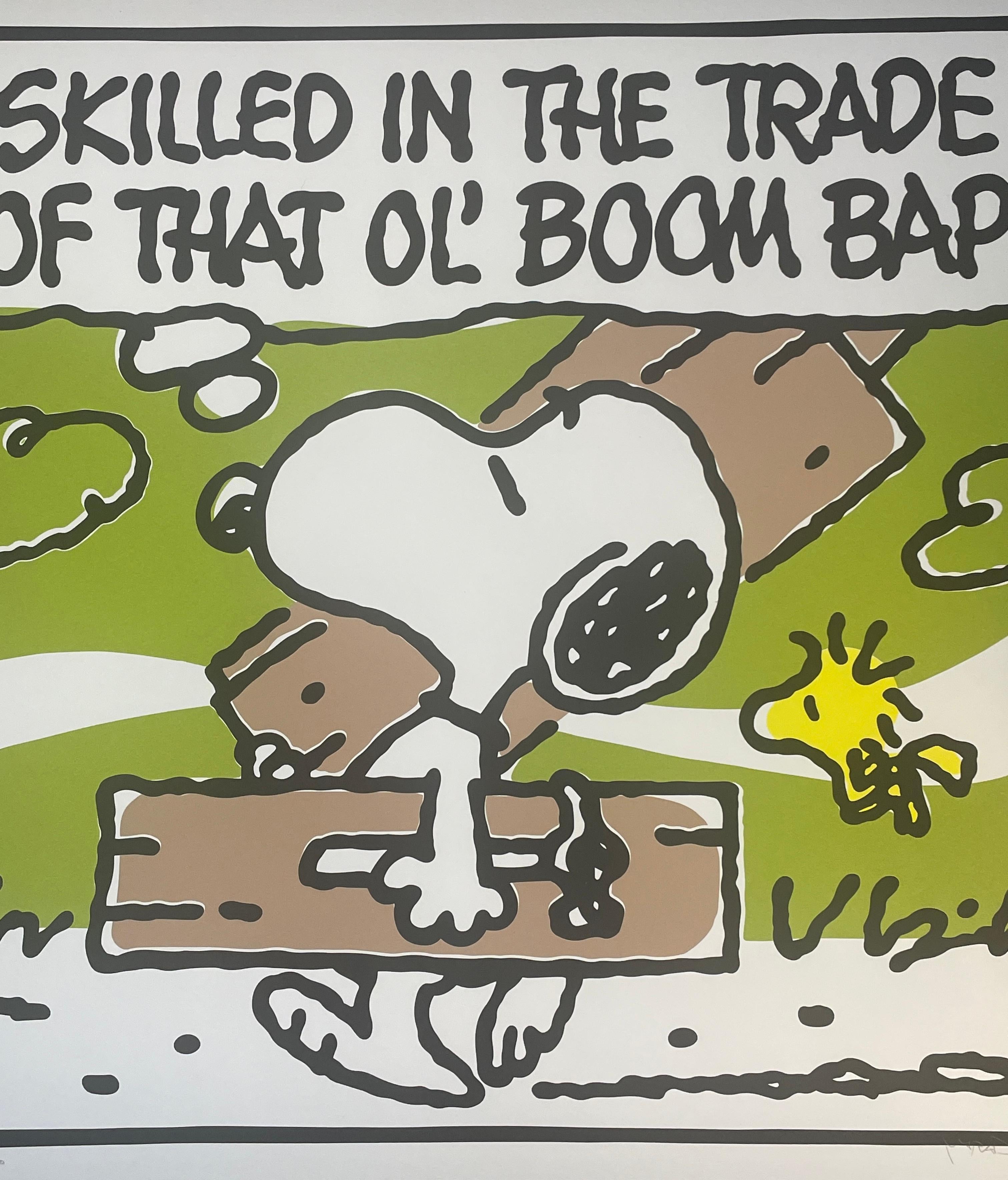 Mark Drew Tribe Q-Tip The Trade Atcq Boom Bap Skilled Large Print Contemporary For Sale 2