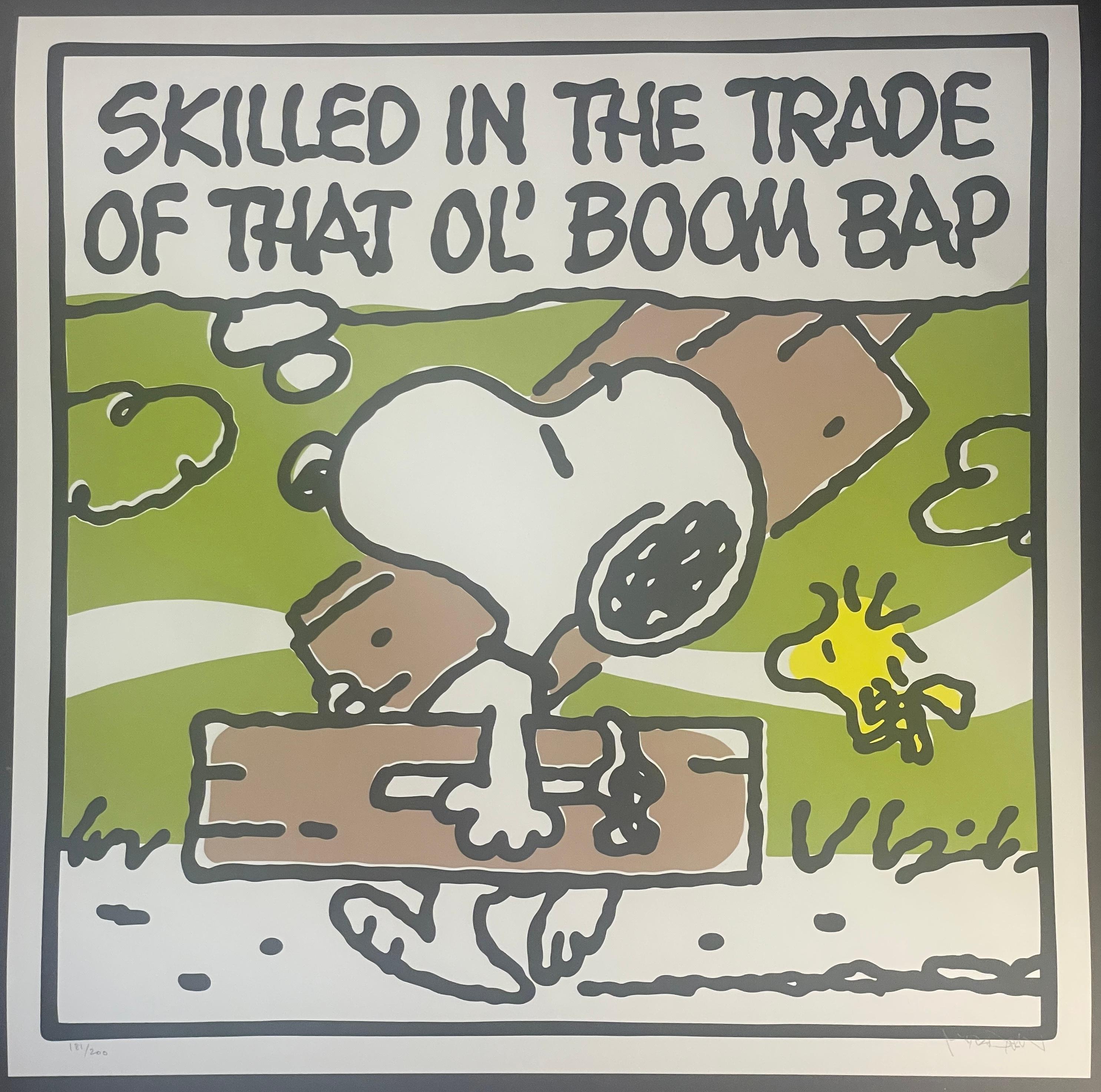 Mark Drew Tribe Q-Tip The Trade Atcq Boom Bap Skilled Large Print Contemporary For Sale 3